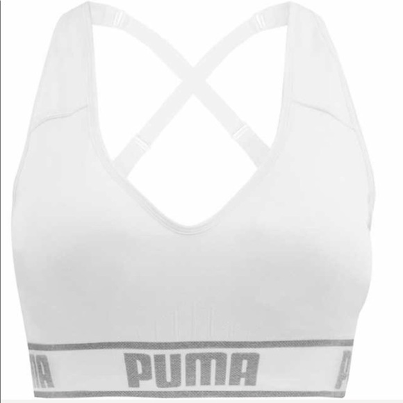 NWT Wireless Comfort Puma Sports Bra 38 40 Size D - Picture 2 of 2